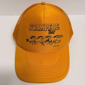 Orville Peck Stampede Tour Orange Trucker Hat